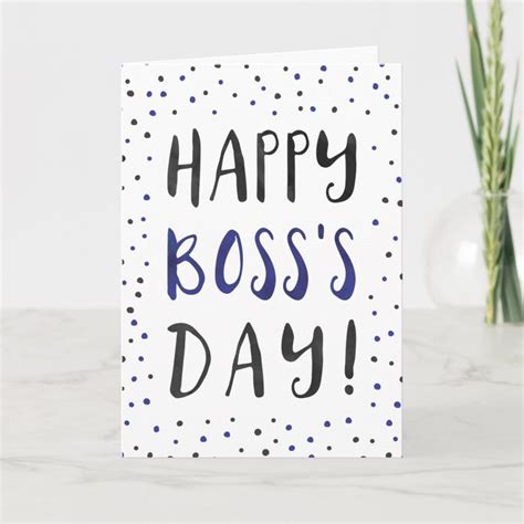 Bosses Day Printable Cards